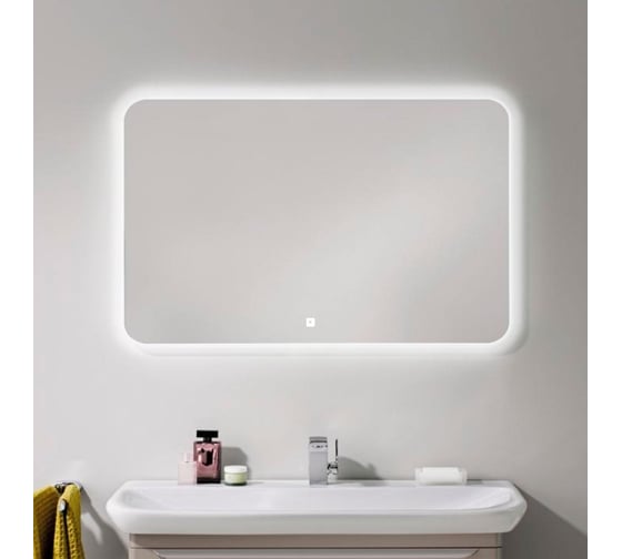 Зеркало Alias Эос 90x120 с LED-подсветкой 3 в 1, горизонтальное en901204