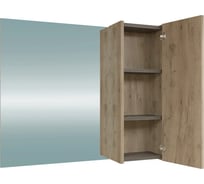 Зеркальный шкаф Teymi Helmi 85, дуб крафт/графит матовый T60303 ЦБ-00266287