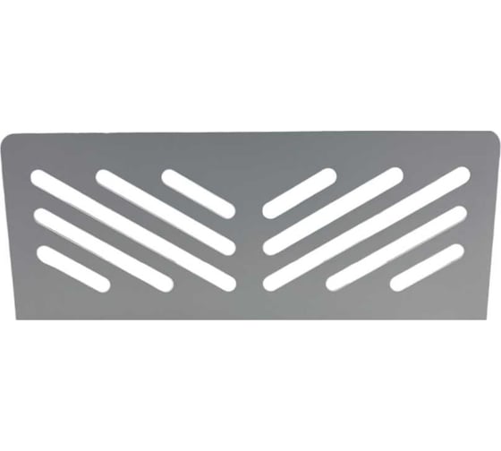 Полка с крючками Элимет Baone 6, белая БП-00002817