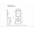 Зеркало RAVAL Prima 60 с подсветкой Prim.02.60/W/RL 2