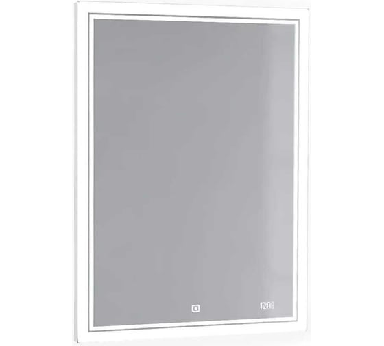Зеркало RAVAL Glass 65 с подсветкой и часами Gla.02.60/W