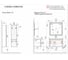 Подвесная тумба RAVAL Meier 85 белая Mer.01.85/P/W/RL 3