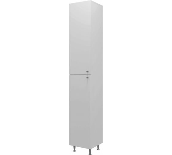 Напольный пенал Teymi Lori 180x30 универсальный (самостоятельная сборка), белый T60512 ЦБ-00266583
