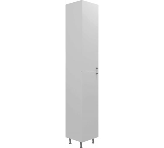 Напольный пенал Teymi Lori 180x30 универсальный (самостоятельная сборка), белый T60512 ЦБ-00266583