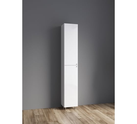 Напольный пенал Teymi Lori 180x30 универсальный (самостоятельная сборка), белый T60512 ЦБ-00266583