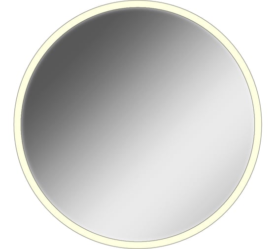 Зеркало Sansa Moon 72 white с теплой подсветкой, без кнопки SMo1047Z 1