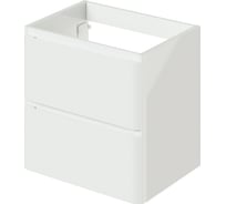 Тумба под раковину для ванной комнаты ИТАНА подвесная roberto 60 592x448x576 пленка белый глянец 4657773608245