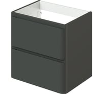 Тумба под раковину для ванной комнаты ИТАНА подвесная roberto 60 592x448x576 графит 4657784358320