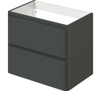 Тумба под раковину для ванной комнаты ИТАНА подвесная roberto 70 693x448x576 графит 4657784358337