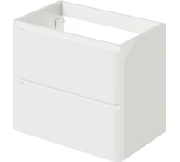 Тумба под раковину для ванной комнаты ИТАНА подвесная roberto 70 693x448x576 эмаль белый глянец 4657773607408