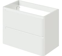 Тумба под раковину для ванной комнаты ИТАНА подвесная roberto 80 789x453x576 эмаль белый глянец 4657773607453