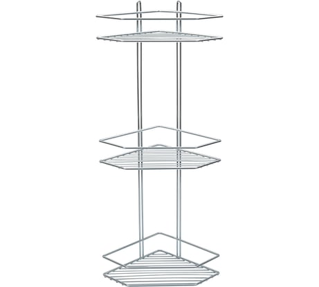 Полка для ванной Rosenberg 3-ярусная угловая RUS-385331