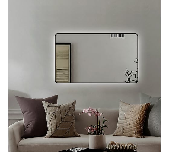 Зеркало с подсветкой Art&Max Siena S AM-SieS-1200-800-DS-F