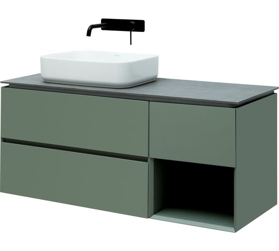 Тумба ALLEN BRAU 1.21005.CGM INFINITY 120 L, cement grey matt 274250 00274250