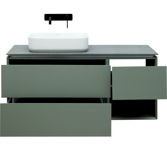 Тумба ALLEN BRAU 1.21005.CGM INFINITY 120 L, cement grey matt 274250 00274250