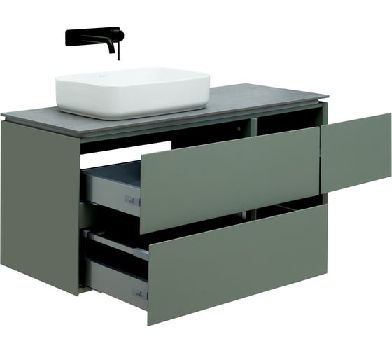 Тумба ALLEN BRAU 1.21005.CGM INFINITY 120 L, cement grey matt 274250 00274250