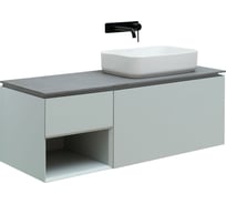 Тумба ALLEN BRAU 1.21008.PWM INFINITY 120 R 1+1, рapyrus white matt 274270 00274270