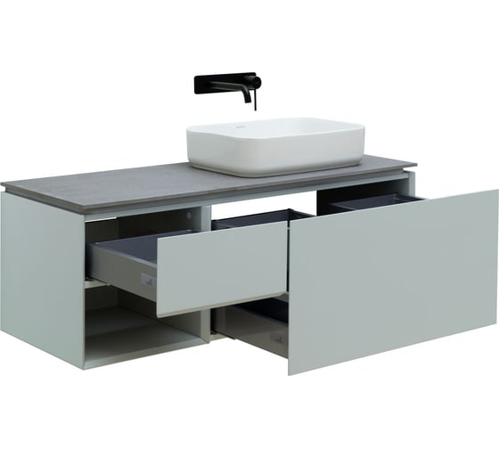 Тумба ALLEN BRAU 1.21008.PWM INFINITY 120 R 1+1, рapyrus white matt 274270 00274270