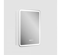 Зеркальный шкаф Teymi Solli 60x80, LED, сенсор, часы, смена цвета T60210CS ЦБ-00263647