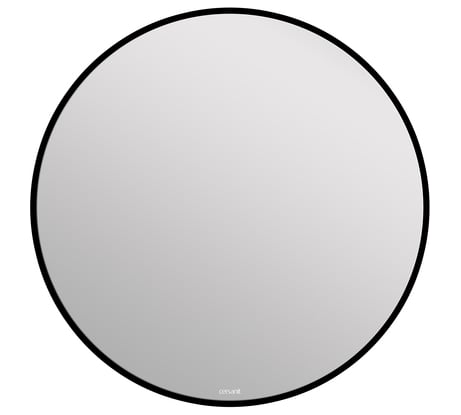 Зеркало Cersanit ECLIPSE smart 60x60 с подсветкой круглое в черной рамке 64195