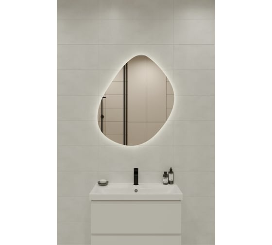 Зеркало Cersanit ECLIPSE smart 76x90 с подсветкой органик 64201