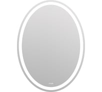 Зеркало Cersanit LED 040 design 57x77 с подсветкой, с антизапотеванием, овальное 63544