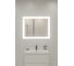 Зеркало Cersanit design LED 030 100x80 с подсветкой с антизапотеванием прямоугольное 63543 4