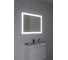 Зеркало Cersanit design LED 030 100x80 с подсветкой с антизапотеванием прямоугольное 63543 6