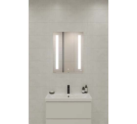 Зеркало Cersanit LED 020 base 60x80 с подсветкой прямоугольное 63539