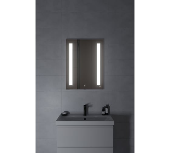 Зеркало Cersanit LED 020 base 60x80 с подсветкой прямоугольное 63539