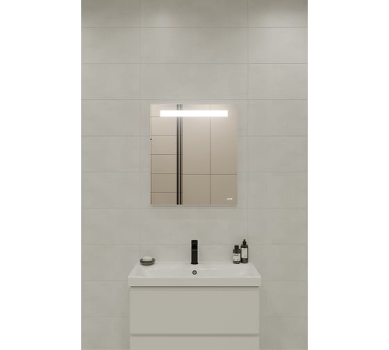 Зеркало Cersanit LED 010 base 60x70 с подсветкой прямоугольное 63538