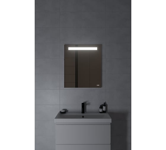 Зеркало Cersanit LED 010 base 60x70 с подсветкой прямоугольное 63538