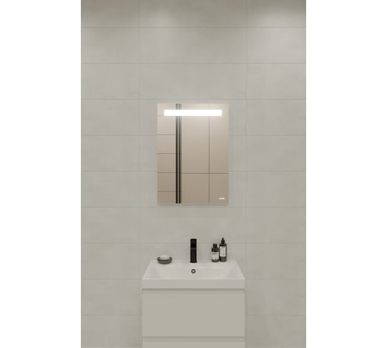 Зеркало Cersanit base LED 010 50x70 с подсветкой прямоугольное 63537