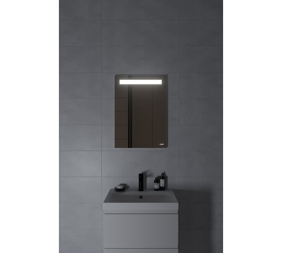 Зеркало Cersanit base LED 010 50x70 с подсветкой прямоугольное 63537