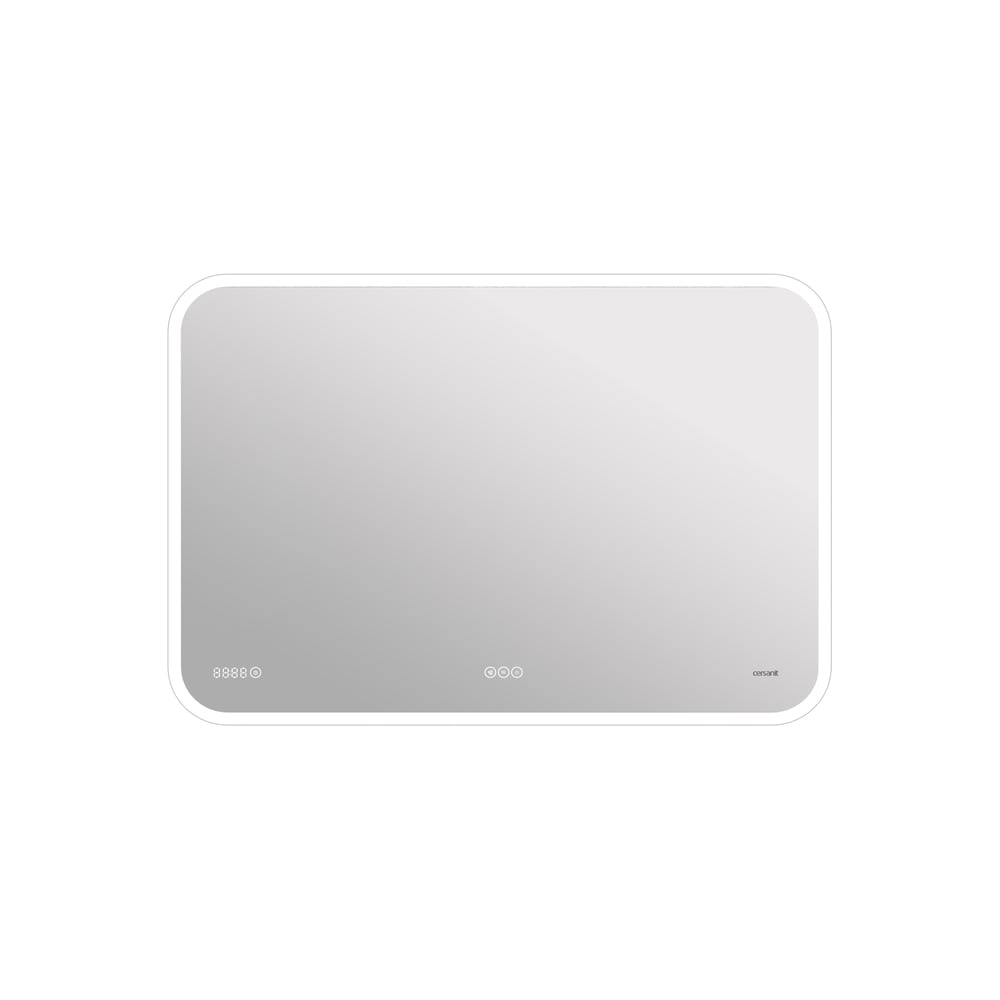 ЗеркалоCersanit LED 070 design pro 100x70 с подсветкой, bluetooth, часы ...