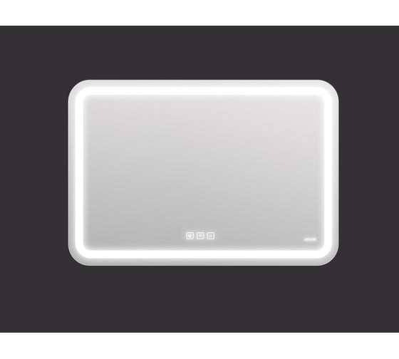 Зеркало Cersanit LED 051 design pro 80x55 с подсветкой, bluetooth, с антизапотеванием, прямоугольное 63548
