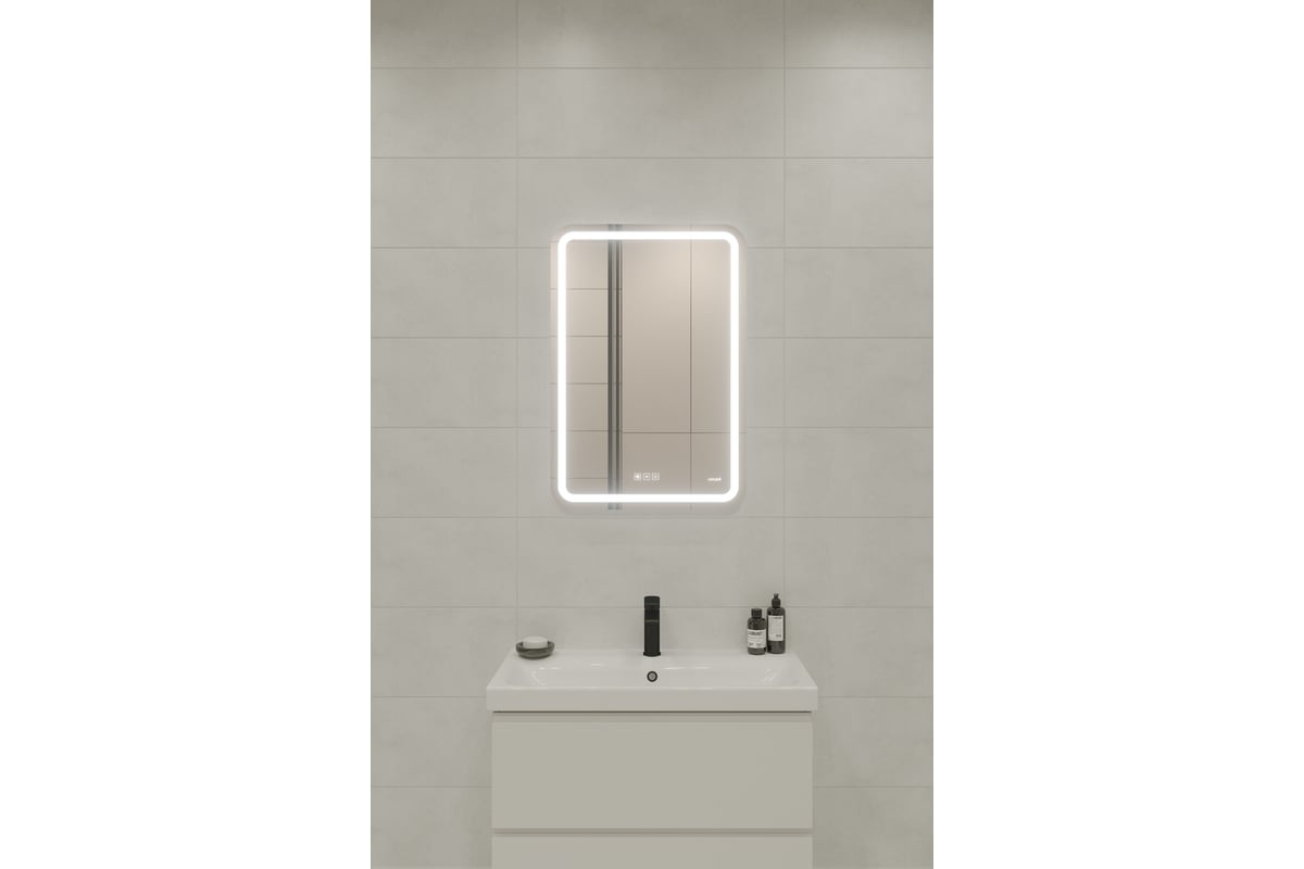 Зеркало Cersanit LED 051 design pro 55x80 с подсветкой, bluetooth, с ...