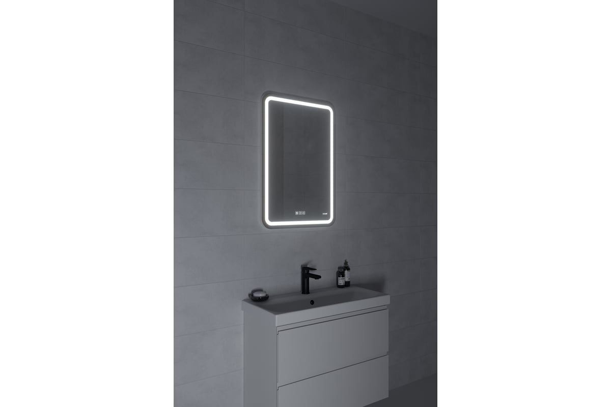 Зеркало Cersanit LED 051 design pro 55x80 с подсветкой, bluetooth, с ...
