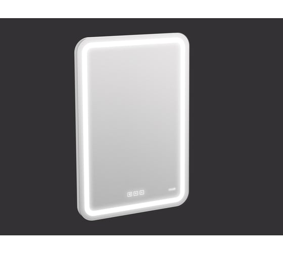 Зеркало Cersanit LED 051 design pro 55x80 с подсветкой, bluetooth, с антизапотеванием, прямоугольное 63547