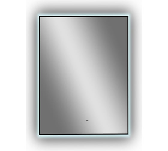 Зеркало Teymi Helmi Black Soft Line 50x70, LED подсветка, сенсор на взмах T20236 ЦБ-00267380