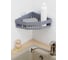 Органайзер в душ BIRD HOUSE серый B0156 2