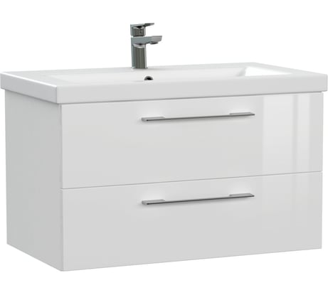 Тумба под раковину Cersanit подвесная lara 80 для como 80 белый 64137