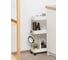 Этажерка для ванной на колесиках BIRD HOUSE B0155 3