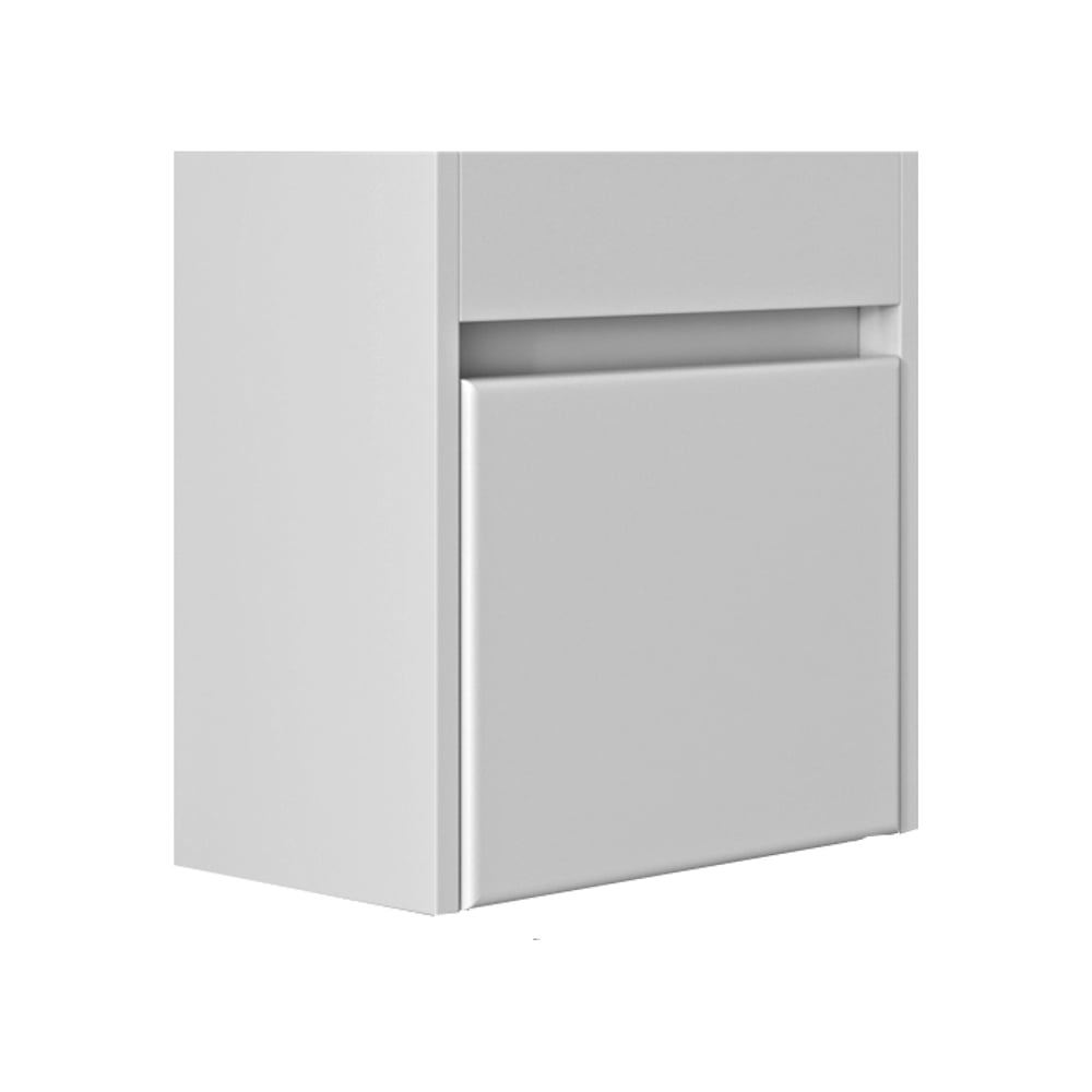 Подвесная тумба Teymi Mikra 40, белая, для раковины Сантек Миранда 40 ...