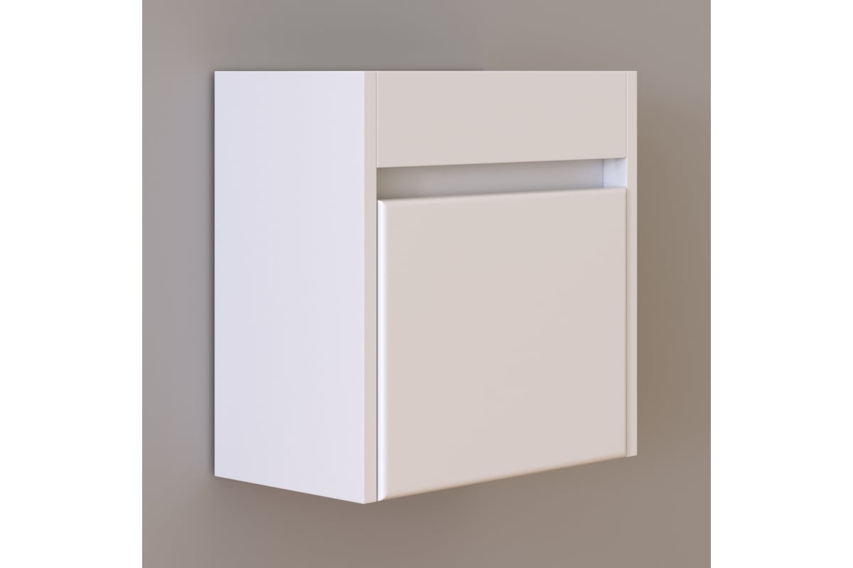 Подвесная тумба Teymi Mikra 40, белая, для раковины Сантек Миранда 40 ...