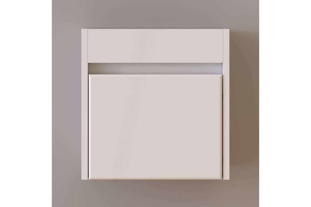 Подвесная тумба Teymi Mikra 40, белая, для раковины Сантек Миранда 40 ...