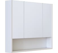 Зеркальный шкаф Teymi Mikra 80, белый T60718 ЦБ-00267421