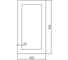 Зеркало SILVER MIRRORS Шагрень 500х950 мм, серебро ФР-00002419 2
