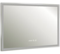 Зеркало SILVER MIRRORS Norma neo 1000x800 мм, сенсорный выключатель, двойной подогрев, часы LED-00002498