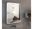 Зеркало SILVER MIRRORS Stiv neo-3 685x915 мм, сенсорный выключатель, подогрев, часы LED-00002399 2